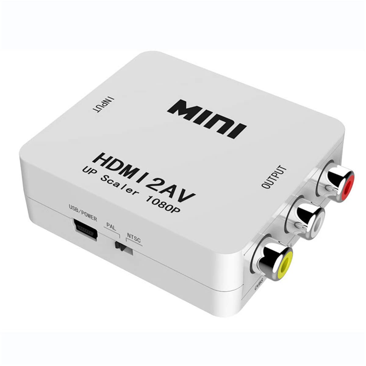 ［chi様］AV to HDMI XIANREN RCA to HDMI Converter, AV to HDMI Adapter Support